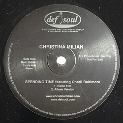 Christina Milian / Charli Baltimore Spending Time Vinyl 12" USED