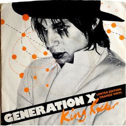 Generation X (4) King Rocker Vinyl 7" USED