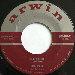 The Pets (9) Cha-Hua-Hua, Cha-Kow-Ski Vinyl 7" USED