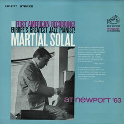 Martial Solal At Newport '63 Vinyl LP USED