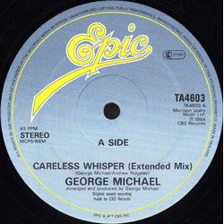 George Michael Careless Whisper Vinyl 12" USED