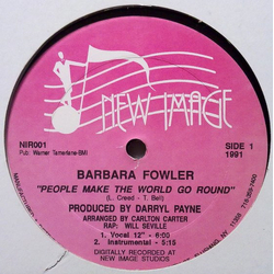Barbara Fowler People Make The World Go Round Vinyl 12" USED