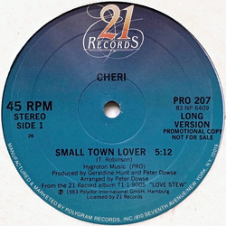 Cheri Small Town Lover Vinyl 12" USED