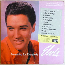 Elvis Presley Something For Everybody Vinyl LP USED