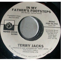 Terry Jacks In My Father's Footsteps USED VINYL 7INCH PROMO 45 RPM