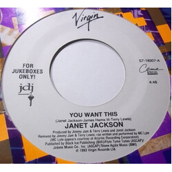 Janet Jackson You Want This USED VINYL 7INCH 45 RPM SPECIAL EDITION
