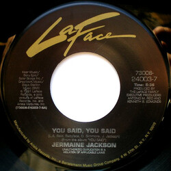 Jermaine Jackson You Said, You Said USED VINYL 7INCH 45 RPM SINGLE