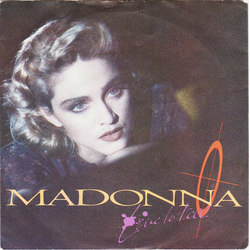 Madonna Live To Tell Vinyl 7" USED