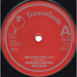 The Brighouse And Rastrick Brass Band The Floral Dance Vinyl 7" USED