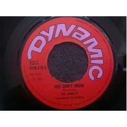 The Dingles You Don't Know Vinyl 7" USED