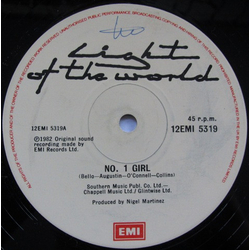 Light Of The World No. 1 Girl Vinyl 12" USED
