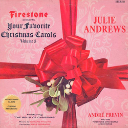 Julie Andrews / André Previn / The Firestone Orchestra And Chorus Your Favorite Christmas Carols Volume 5 Vinyl LP USED