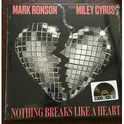 Mark Ronson / Miley Cyrus Nothing Breaks Like A Heart Vinyl 12" USED