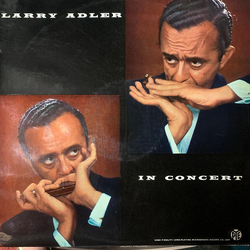 Larry Adler In Concert Vinyl LP USED
