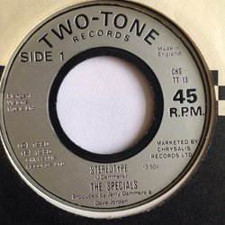 The Specials Stereotype Vinyl 7" USED