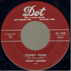 Tommy Jackson (2) Stoney Point / Trouble Among The Yearlings USED VINYL 7INCH 45 RPM