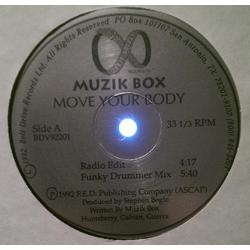 Muzik Box Move Your Body Vinyl 12" USED