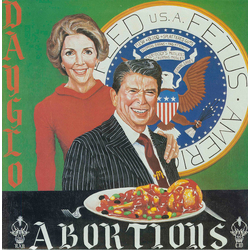 Dayglo Abortions Feed Us A Fetus Vinyl LP USED