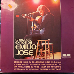 Emilio José Grandes Éxitos De Emilio José Vinyl LP USED