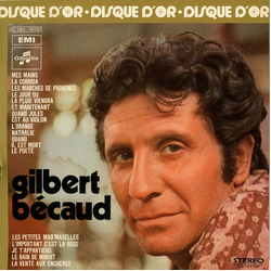 Gilbert Bécaud Disque D'Or Vinyl LP USED