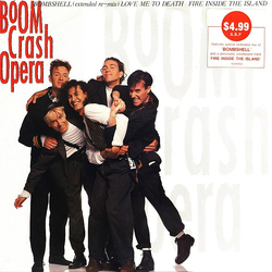 Boom Crash Opera Love Me To Death Vinyl 12" USED