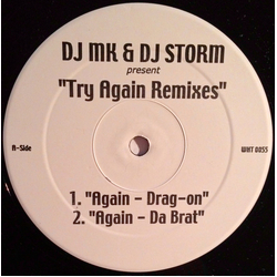 DJ MK (5) / DJ Storm (8) Try Again Remixes Vinyl 12" USED