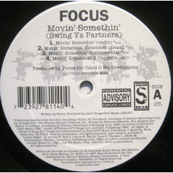 Focus (4) Movin' Somethin' (Swing Ya Partners) Vinyl 12" USED