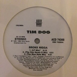 Tim Dog Bronx Nigga Vinyl 12" USED