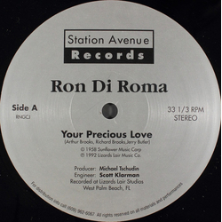 Ron Di Roma Your Precious Love Vinyl 12" USED