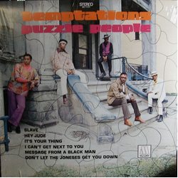 The Temptations Puzzle People Vinyl LP USED