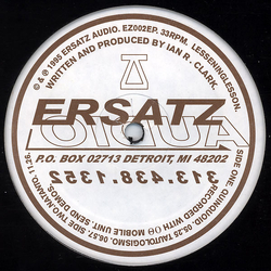 Lessening Lesson Lesseninglesson Vinyl 12" USED