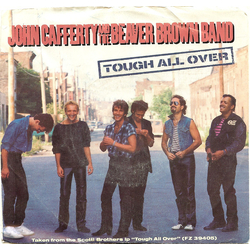 John Cafferty And The Beaver Brown Band Tough All Over Vinyl 7" USED