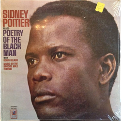 Sidney Poitier / Doris Belack / Brooks Male Chorus Sidney Poitier Reads The Poetry Of The Black Man Vinyl LP USED