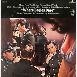 Ron Goodwin "Where Eagles Dare" Music From The Motion Picture Sound Track Vinyl LP USED