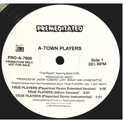A-Town Players True Players Vinyl 12" USED