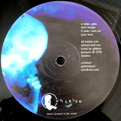 Gideon Jackson Gids Tech House / Turn On Your Love Vinyl 12" USED