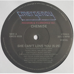 Chemise She Can't Love You Vinyl 12" USED