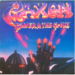 Saxon Power & The Glory Vinyl LP USED