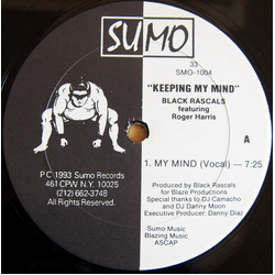 Black Rascals / Roger Harris (3) Keeping My Mind Vinyl 12" USED