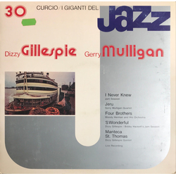 Dizzy Gillespie / Gerry Mulligan I Giganti Del Jazz Vol. 30 Vinyl LP USED