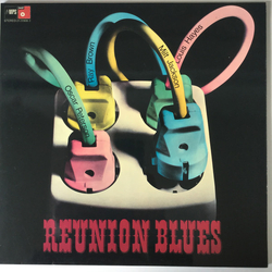 Oscar Peterson / Milt Jackson / Ray Brown / Louis Hayes Reunion Blues Vinyl LP USED