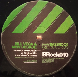 Bill Vega & New Decade Fear Of Darkness Vinyl 12" USED