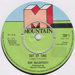Dan McCafferty Out Of Time Vinyl 7" USED