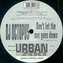 DJ Octopus Don't Let The Sun Goes Down Vinyl 12" USED