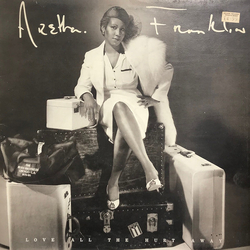 Aretha Franklin Love All The Hurt Away Vinyl LP USED