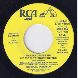 Michael Johnson (5) Roller Coaster Run Vinyl 7" USED