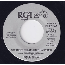 Ronnie Milsap Stranger Things Have Happened Vinyl 7" USED