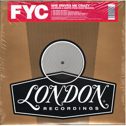 Fine Young Cannibals She Drives Me Crazy (Cerrone & Dimitri from Paris Remixes) Vinyl 12" USED