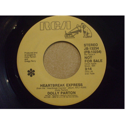 Dolly Parton Heartbreak Express Vinyl 7" USED