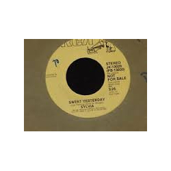 Sylvia (7) Sweet Yesterday Vinyl 7" USED